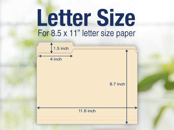 manilla folders