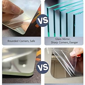 brief comparison between acrylic and other common materials: