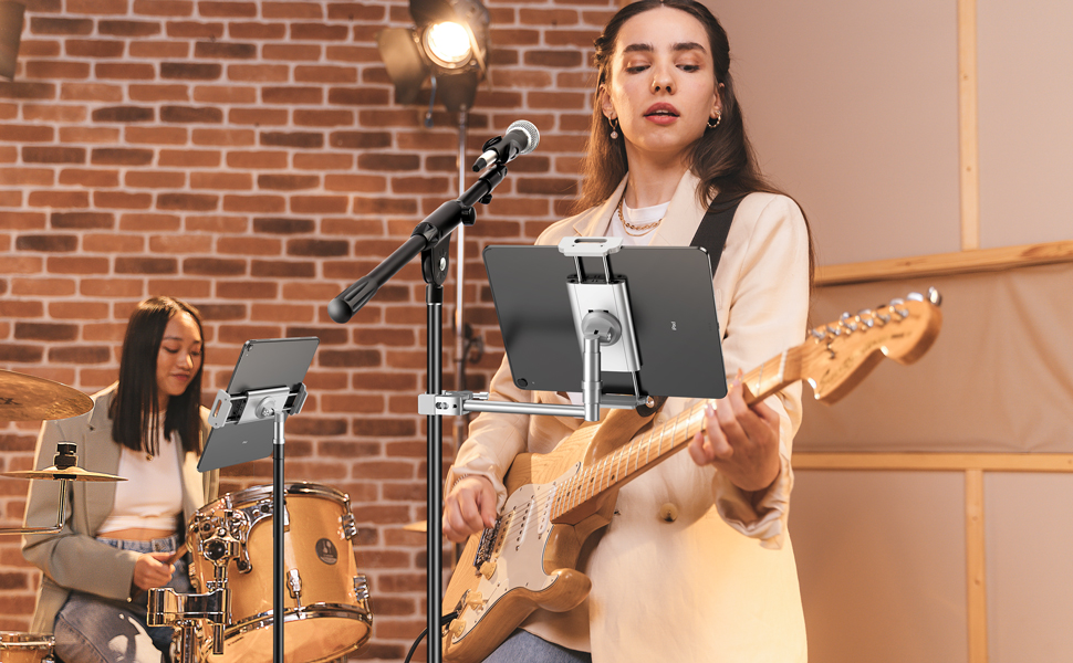 ipad holder for mic stand