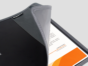 plastic sheet protectors 8.5 x 11 documents organizer certificate binder portfolio notebook