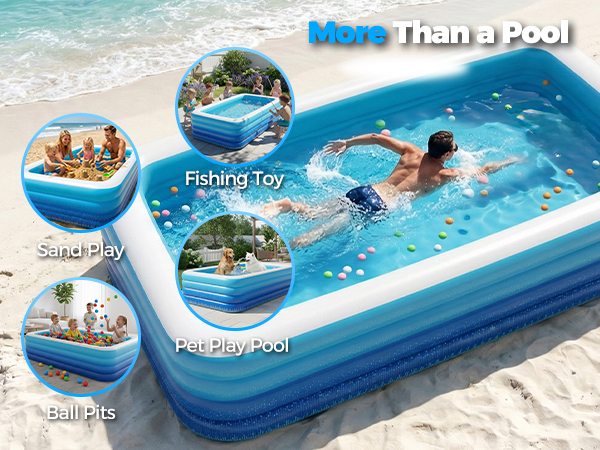 inflatable swimming pool