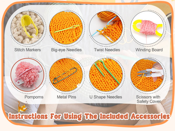 crochet accessories