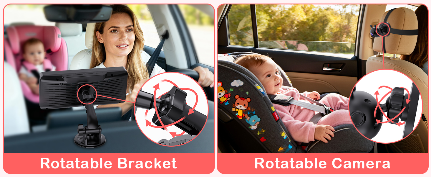 car baby monitor with camera