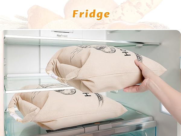 linen bread bag