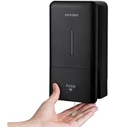 anydry 27oz (800 ml) Manual Wall Mounted Soap Dispenser, Ideal for Commercial Bathrooms Restauran...