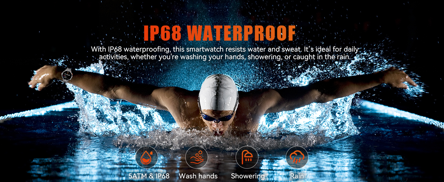 IP68 Waterproof