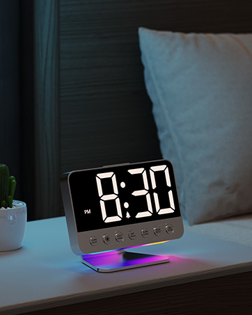 electric alarm clocks for bedrooms