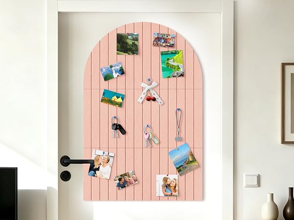 arched bulletin board