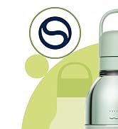 sodastream Fizz & Go Cool, Stainless Steel Carbonated Water Bottle 0.9L, Insulated Metal Bottle f...