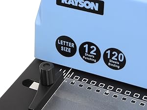 rayson td-132 wire binding machine for punching pp cover