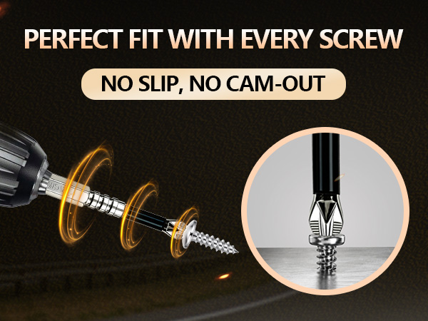 K5 High Magnetic Screwdriver Drill Bit Set