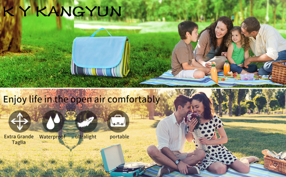 Waterproof Pocket Picnic Blanket