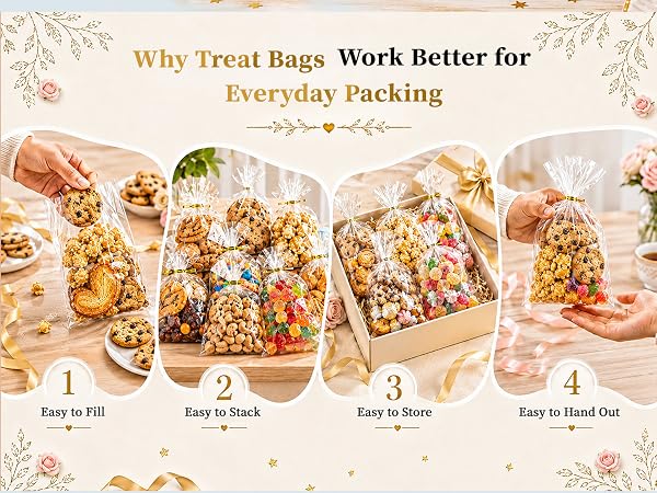 clear treat bags