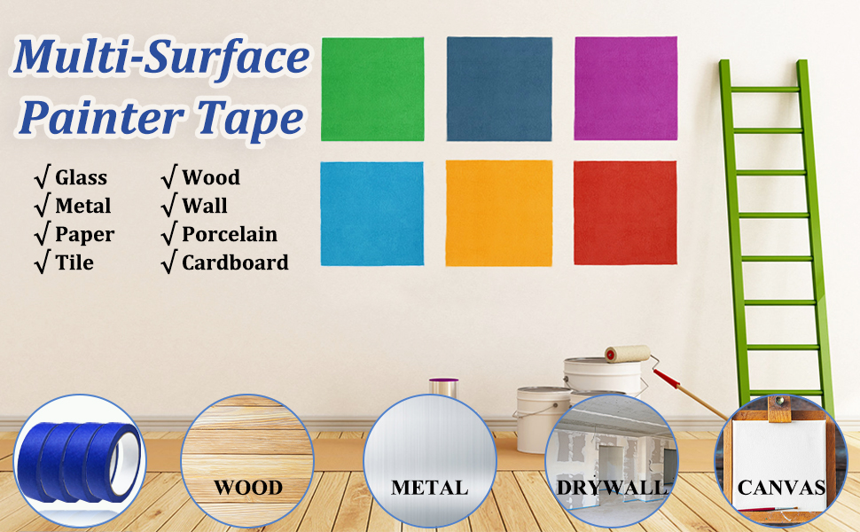 Blue painter's tape