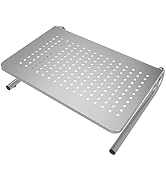 Suptek Monitor Stand Riser, Laptop Holder Printer Riser Desk Accessories, Vented Metal Platform a...