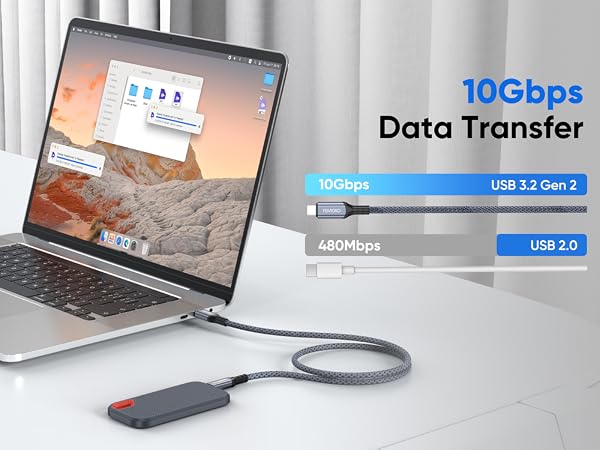 usbc to usbc data cable