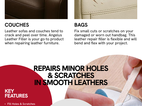 leather repair filler
