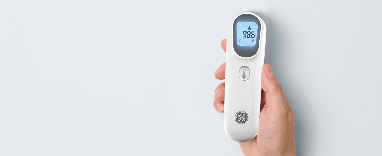 GE No-Touch Digital Forehead Thermometer