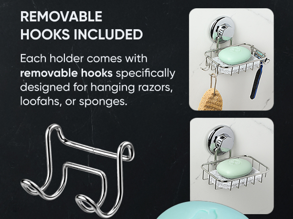 soap dish for shower wall - suction cup soap dish