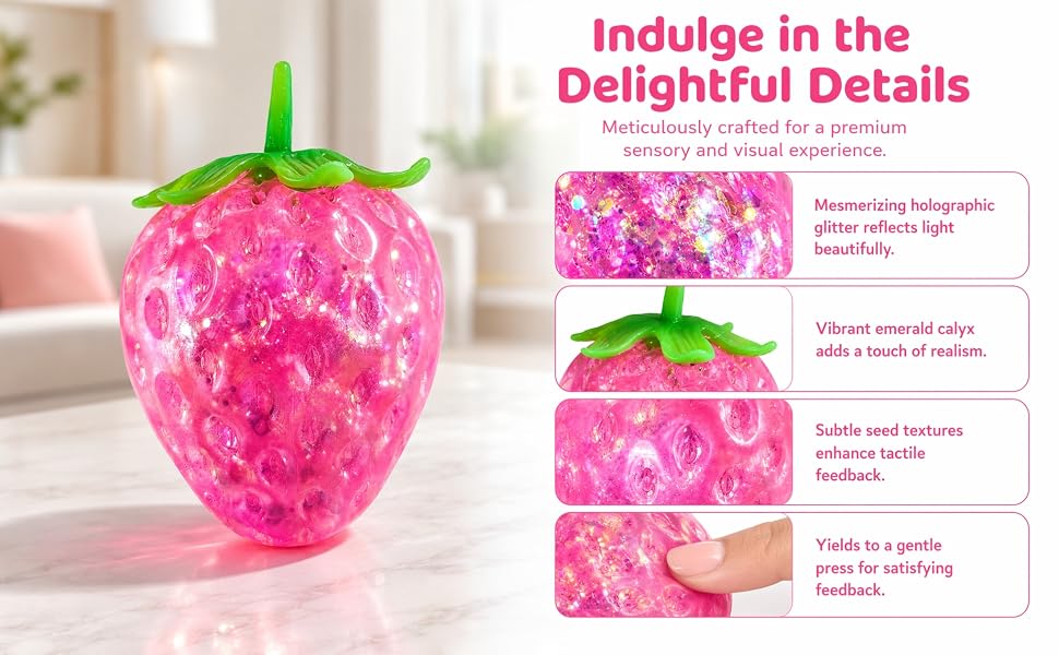 Strawberry Stress Ball