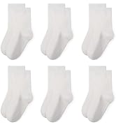Bearbay Baby Toddler Essentials Non-Slip Crew Socks for Unisex Boys Girls | Full-Sole Silicone Gr...