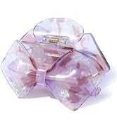 ACECHA Cute Bow Claw Clip - 3.1 Inch Sparkly Hair Claw Clips for Women, Non-slip Hairclips for Th...