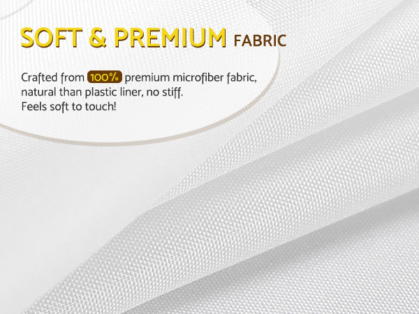 fabric white