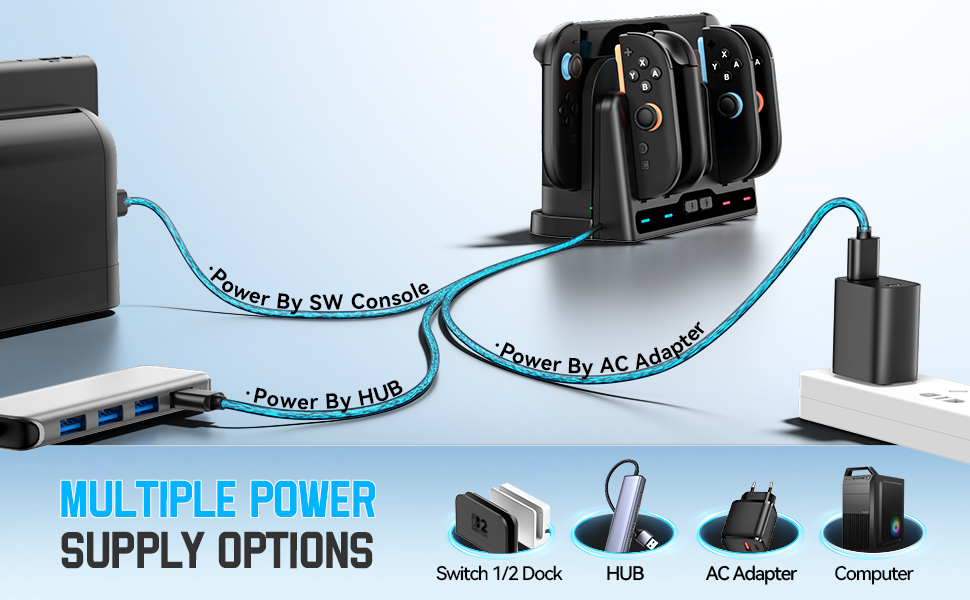 joy con charging dock