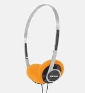 Koss KPH40 Retro On-Ear Headphones, Vintage 80s 90s Style, Orange Cushions | Audiophile, Dynamic ...