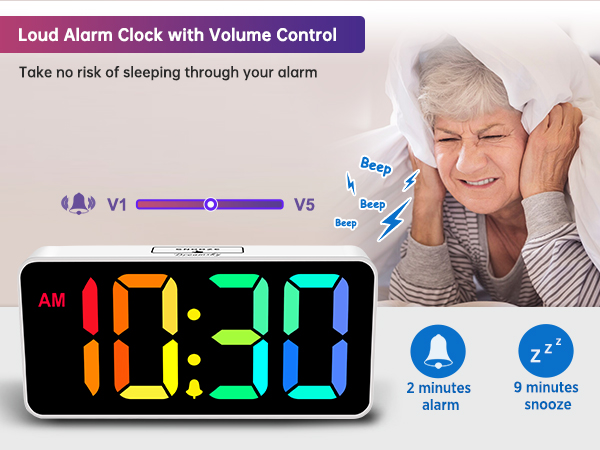 clock for seniors