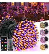 165FT 500 LED Smart Outdoor String Lights - RGB DIY Color Changing Halloween & Christmas Lights, ...