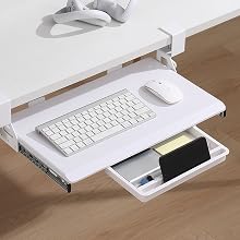 c clamp keyboard tray