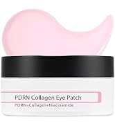 Eqimznv 60 Pcs PDRN Collagen Eye Patches, Cooling Under Eye Patches for Puffy Eyes, Dark Circles,...