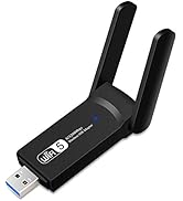 NETVIP 1200Mbps USB WiFi Adapter for PC, Wireless Network Adapter Dual Band 2.4G/5G Wireless Netw...