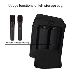 Portable Carrying Case for JBL PartyBox Encore 2 & Encore Essential Speaker