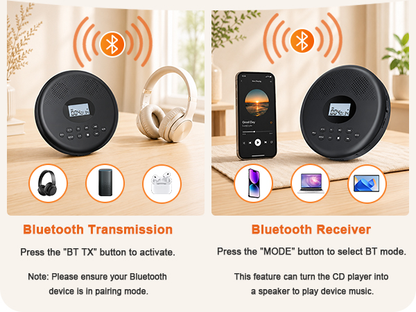cd player with Bluetooth