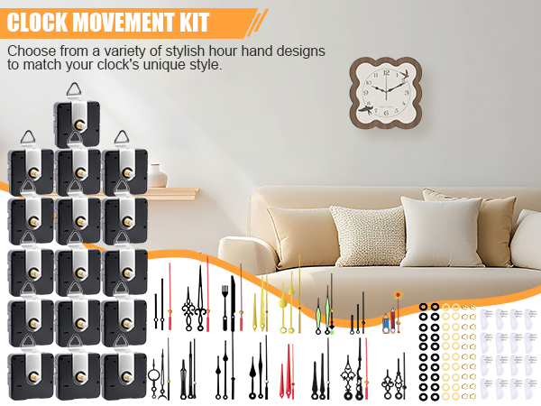 Quartz Clock Movement Repair Kit