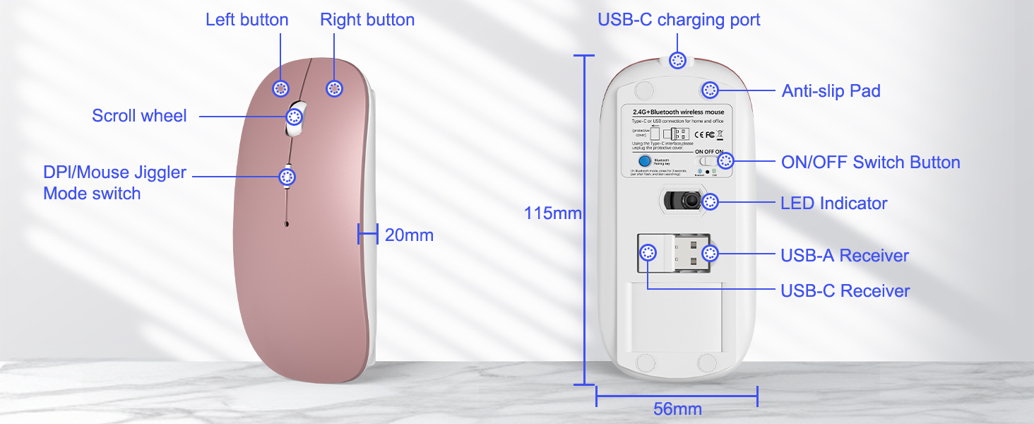 Portable Travel Mouse