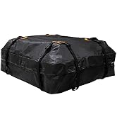 Shkalacar Car Roof Bag Rooftop top Cargo Carrier Bag, Roof Cargo Carrier 425L Universal Luggage B...