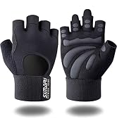 SIMARI Workout Gloves for Men and Women, Gym Cycling Weight Lifting Gloves with Grip Full Palm Pr...
