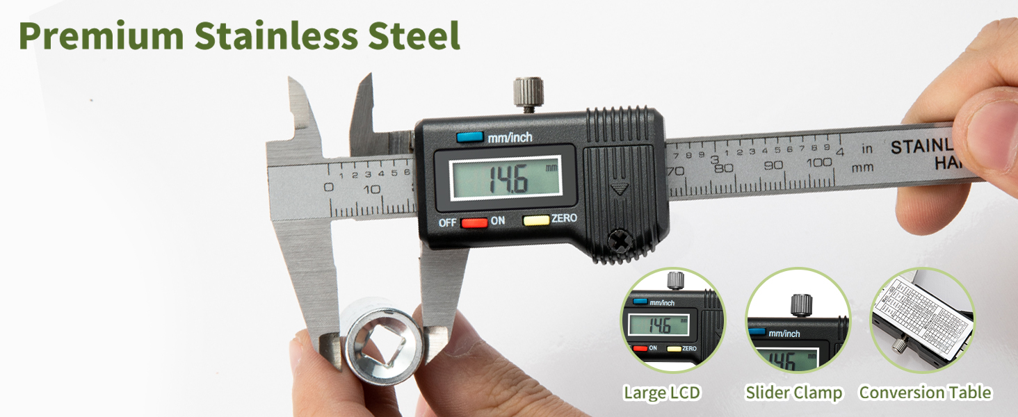 digital caliper measuring tool Premium Stainless Steel