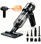 LAJCAEN Car Vacuum Portable Cordless Handheld Vacuum Cleaner, 17000Pa Suction Power & 6000mAh Cap...