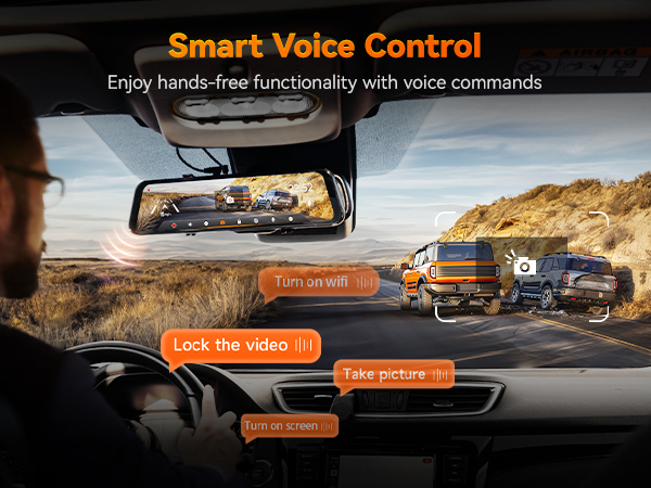 4k mirror dash cam dashcam mirror dash cam rear view mirror