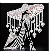 DIADAY 5D Goddess Special Shape Diamond Painting Kits, Elegant Woman Diamond Art Kits for Adults,...