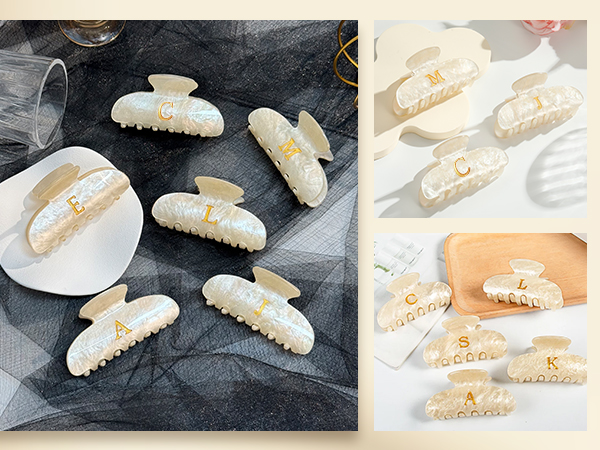 acrylic hair claw clips