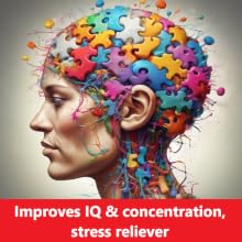 Improve IQ & Stress reliever graphic