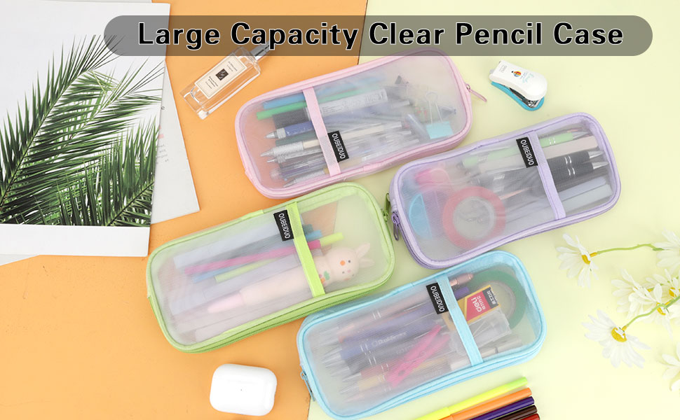 clear pencil case