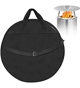 Heat Deflector Carry Bag for Solo Stove Bonfire Heat Deflector, Medium - Portable Fire Pit Bag Co...