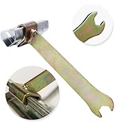 TDC TDF Ducting Clip Cleat Tool, Universal Air Duct Clamp Wrench HVAC Hand Tool Hook Code Angle S...