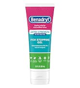 Benadryl Extra Strength itch stopping gel in a tube